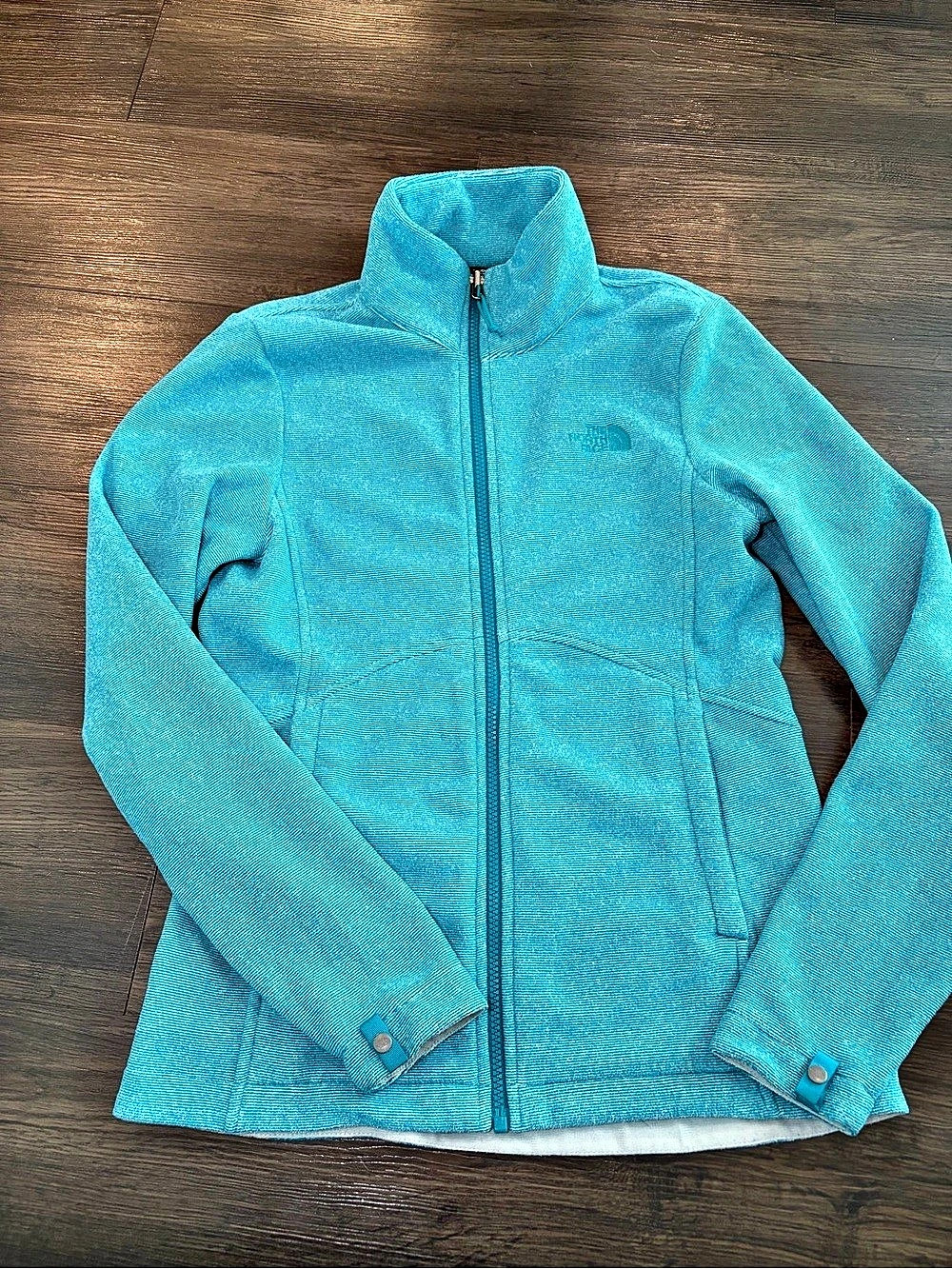The North Face Blue Fleece Full-Zip Jacket
